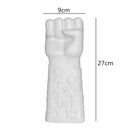 GobekUsa Abstract Character White Ceramics Vase Home Decor Handcrafted Modern Flower Arrangement