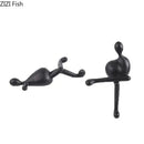 GobekUsa Abstract Characters Resin Sculpture Desk Decoration Modern Home Decor Figure Statue