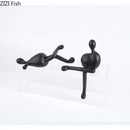 GobekUsa Abstract Characters Resin Sculpture Desk Decoration Modern Home Decor Figure Statue