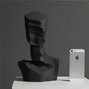GobekUsa Abstract Characters Sculpture Decoration for Modern Living Room Hotel Entry Wine Cabinet