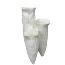 GobekUsa Abstract Coral Reef Ceramic Vase Triangle Shape Handicraft Home Decor Vase