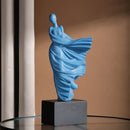 GobekUsa Abstract Dancer Figure Resin Sculpture for Modern Home Decor