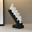 GobekUsa Abstract David Statue Sculpture Home Decor Figurine Ornament