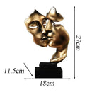 GobekUsa Abstract Face Sculpture Ornament for Home Decor and Wedding Gift