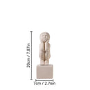 GobekUsa Abstract Family Character Ceramic Sculpture Desk Decoration