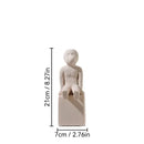 GobekUsa Abstract Family Character Ceramic Sculpture Desk Decoration