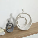 GobekUsa Abstract Family Sculpture Set Geometric Home Decoration Ornaments
