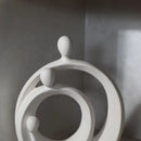 GobekUsa Abstract Family Sculpture Set Geometric Home Decoration Ornaments