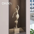 GobekUsa Abstract Figure Art Sculpture: Luxury Living Room Decor & Housewarming Craft