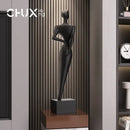 GobekUsa Abstract Figure Art Sculpture: Luxury Living Room Decor & Housewarming Craft