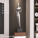 GobekUsa Abstract Figure Art Sculpture: Luxury Living Room Decor & Housewarming Craft