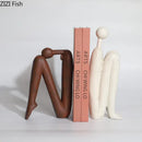 GobekUsa Abstract Figure Resin Sculpture Desk Decor Modern Home Ornament