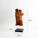 GobekUsa Abstract Figure Sculpture: David Brokeback Male Body Decorative Figurine