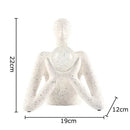 GobekUsa Abstract Figures Sculpture Decor: Resin Desk Statue Ornament for Room Aesthetics