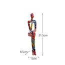 Modern pop art abstract figurine – living room graffiti decor by Decorbites