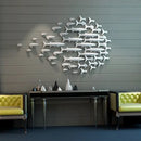 GobekUsa Abstract Fish Ceramic Wall Decoration 5-Piece Set for Children's Room
