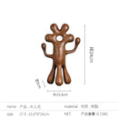 GobekUsa Abstract Flower Man Alien Sculpture Home Decor Figurine