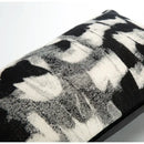 GobekUsa Abstract Monochrome Jacquard Lumbar Pillow Cover for Chic Studio & Home Decor