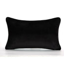 GobekUsa Abstract Monochrome Jacquard Lumbar Pillow Cover for Chic Studio & Home Decor