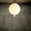 GobekUsa Acrylic Balloon Ceiling Lights: Modern Nordic Living Room Bedroom Lighting Fixture