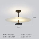 GobekUsa Acrylic Black Round Chandelier for Bedroom and Salon Lighting