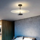 GobekUsa Acrylic Black Round Chandelier for Bedroom and Salon Lighting