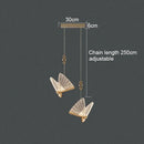 GobekUsa Acrylic Butterfly Chandelier Ceiling Lamp Indoor Lighting