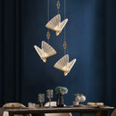 GobekUsa Acrylic Butterfly Chandelier Ceiling Lamp Indoor Lighting