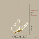 GobekUsa Acrylic Butterfly LED Pendant Light - Modern Luxury Designer Fixture