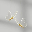 GobekUsa Acrylic Butterfly LED Pendant Light - Modern Luxury Designer Fixture