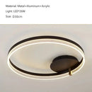 GobekUsa Acrylic Ceiling Chandelier Lights for Modern Living Room Kitchen Decoration