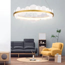 GobekUsa Acrylic Ceiling Chandelier Modern Home Decor Hanging Lamp Indoor Lighting