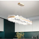 GobekUsa Acrylic Ceiling Chandelier Modern Home Decor Hanging Lamp Indoor Lighting