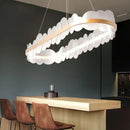 GobekUsa Acrylic Ceiling Chandelier Modern Home Decor Hanging Lamp Indoor Lighting