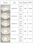 GobekUsa Acrylic Chandelier: Minimalist Indoor Light for Living Room, Bedroom, and Kitchen