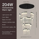 GobekUsa Acrylic Chandelier: Modern Nordic Style Lighting for Luxury Living Room & Staircase
