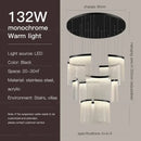 GobekUsa Acrylic Chandelier: Modern Nordic Style Lighting for Luxury Living Room & Staircase