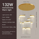 GobekUsa Acrylic Chandelier: Modern Nordic Style Lighting for Luxury Living Room & Staircase