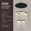 GobekUsa Acrylic Chandelier: Modern Nordic Style Lighting for Luxury Living Room & Staircase