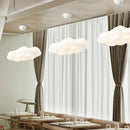 GobekUsa Acrylic Cloud LED Ceiling Chandelier for Living Room and Bedroom