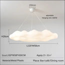 GobekUsa Acrylic Cloud LED Ceiling Chandelier for Living Room and Bedroom