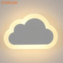 GobekUsa Acrylic Clouds LED Wall Light for Modern Home Decor and Bedroom Lighting