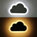 GobekUsa Acrylic Clouds LED Wall Light for Modern Home Decor and Bedroom Lighting