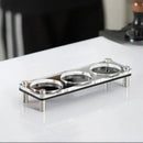 Clear acrylic coffee bar powder press rack kitchen utensil stand by Decorbites