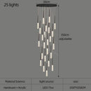 GobekUsa Acrylic Cone Pendant Light for Villa Stair, Kitchen, and Restaurant.