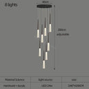 GobekUsa Acrylic Cone Pendant Light for Villa Stair, Kitchen, and Restaurant.