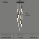 GobekUsa Acrylic Cone Pendant Light for Villa Stair, Kitchen, and Restaurant.