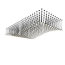 GobekUsa Acrylic Crystal Hanging Chandelier LED Ceiling Pendant Light for Living Room Lobby Customize Hotel
