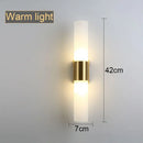 GobekUsa Acrylic Cylinder Wall Lamp for Bedroom, Living Room, Study - LED Lighting