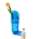 Contemporary rainbow acrylic flower vase living room floral container by Decorbites